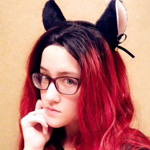 Cute Black Kitten Ears Headband